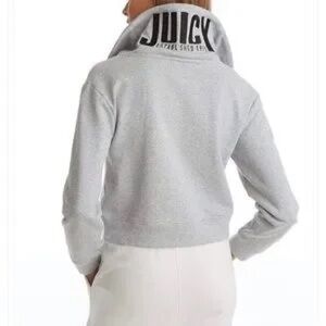 Juicy Couture Light Gray Cropped Jacket